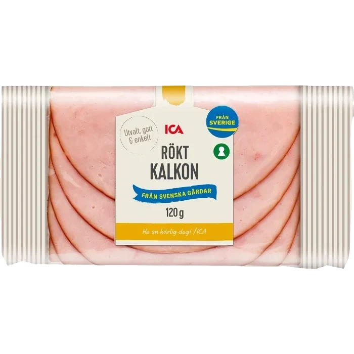 Kalkon Rökt 120g ICA