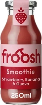 Froosh Smoothie jordbær, banan & guava