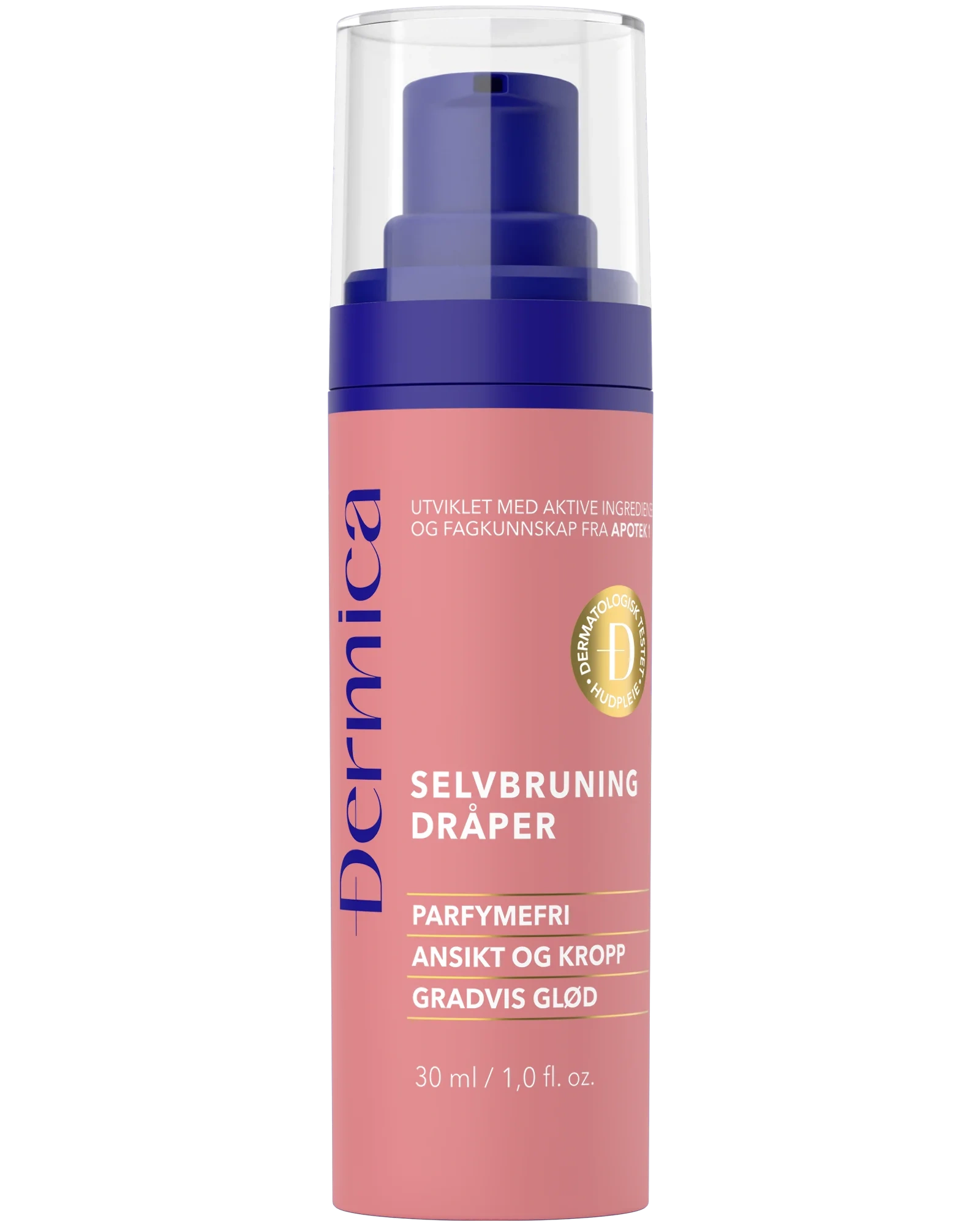 Dermica selvbruningsdråper 30 ml
