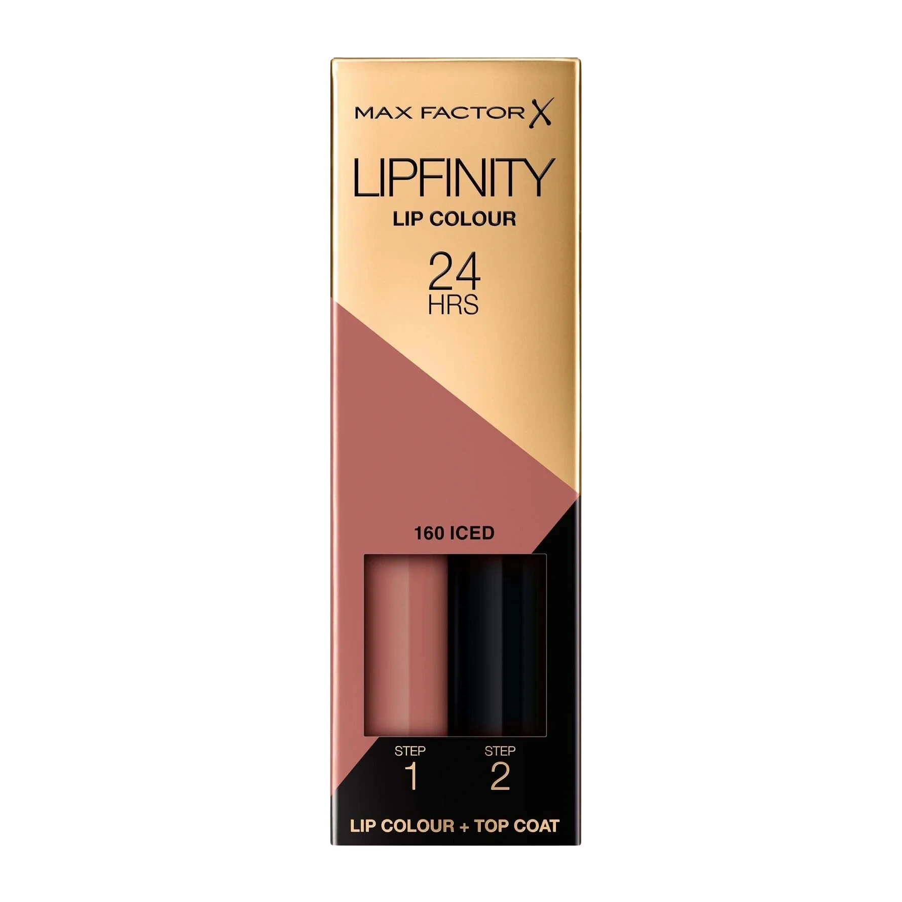 Max Factor Lipfinity 2-step Long Lasting Lipstick 160 Iced