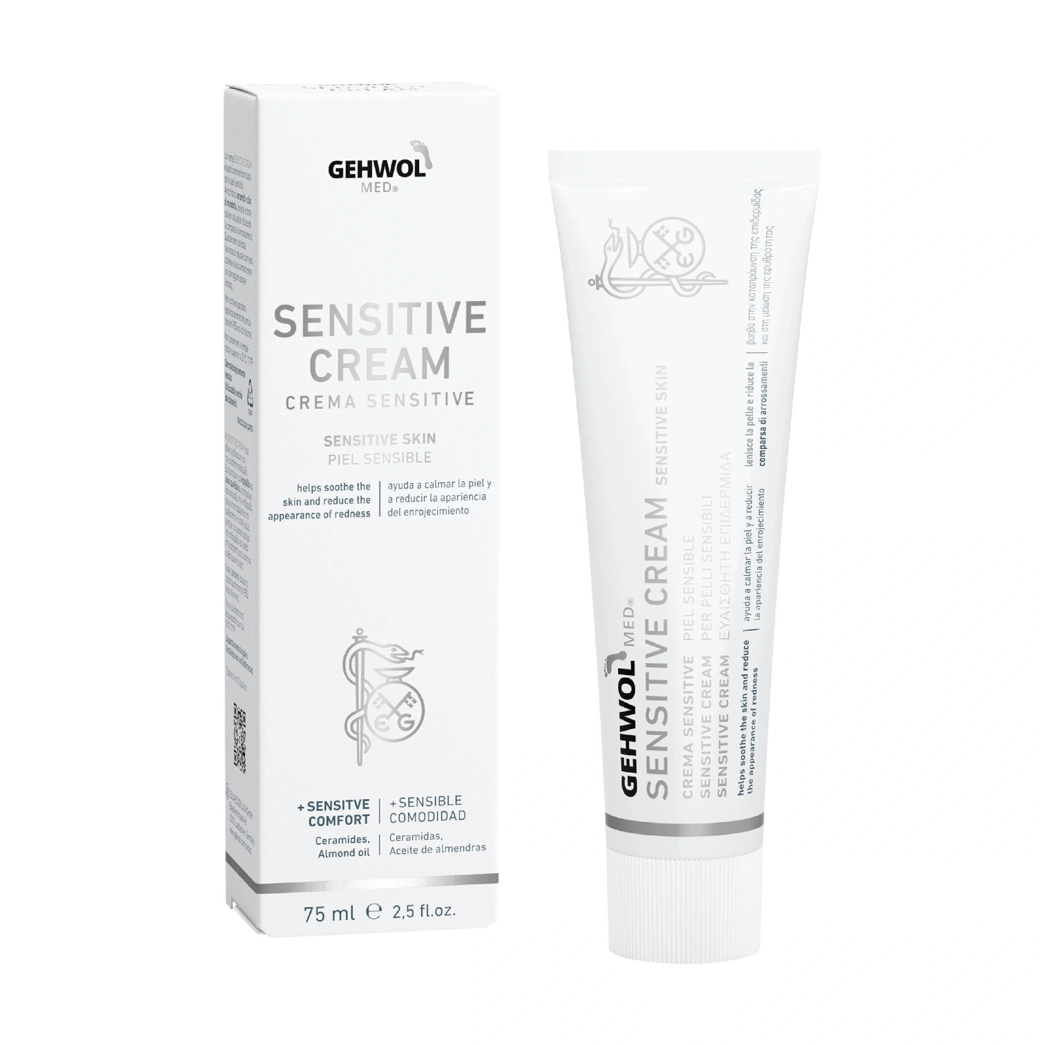 Gehwol Med Sensitive Fotkrem, 75 ml
