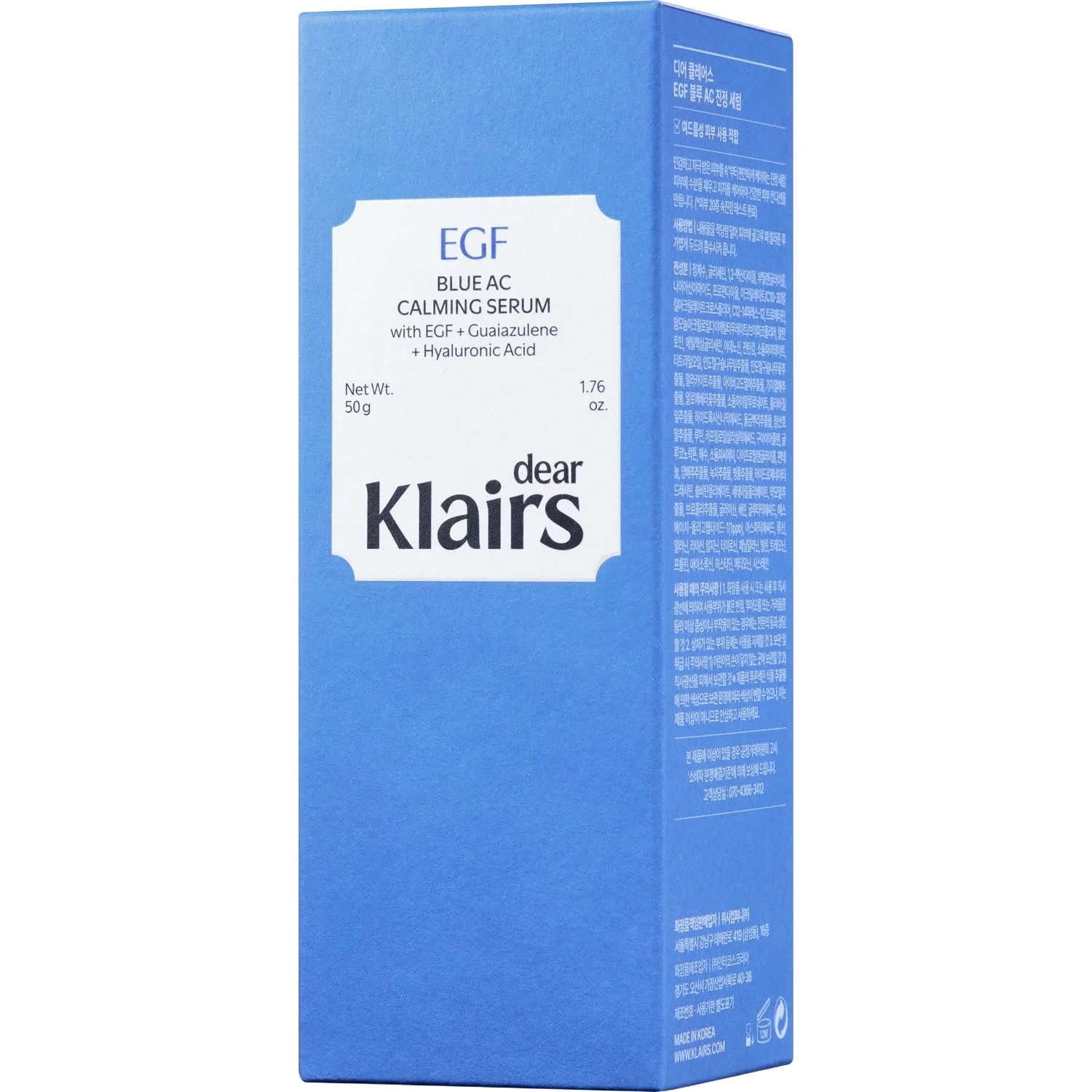 Klairs EGF Blue AC Calming Serum