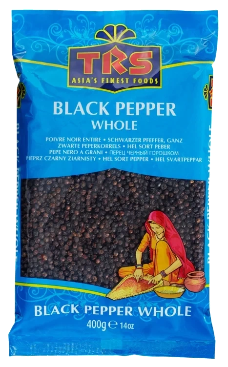 Pepper svart hel  400g
