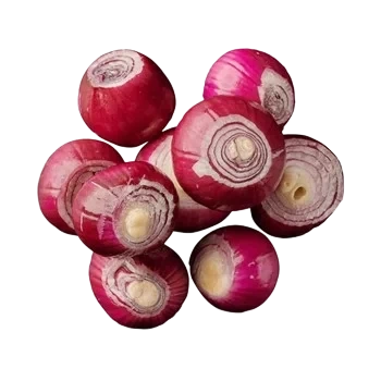 Rödlök skalad