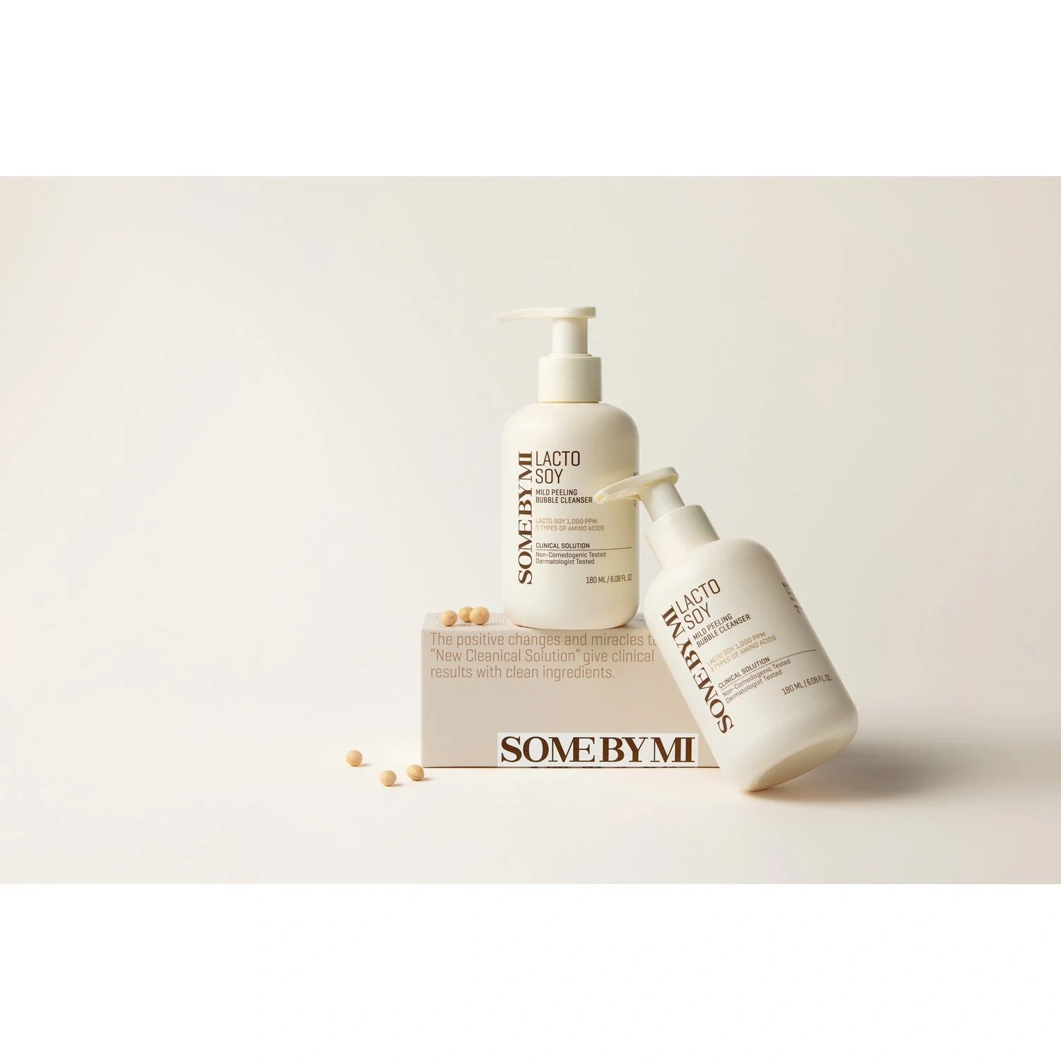 Some By Mi Lactosoy Mild Bubble Peeling Cleanser