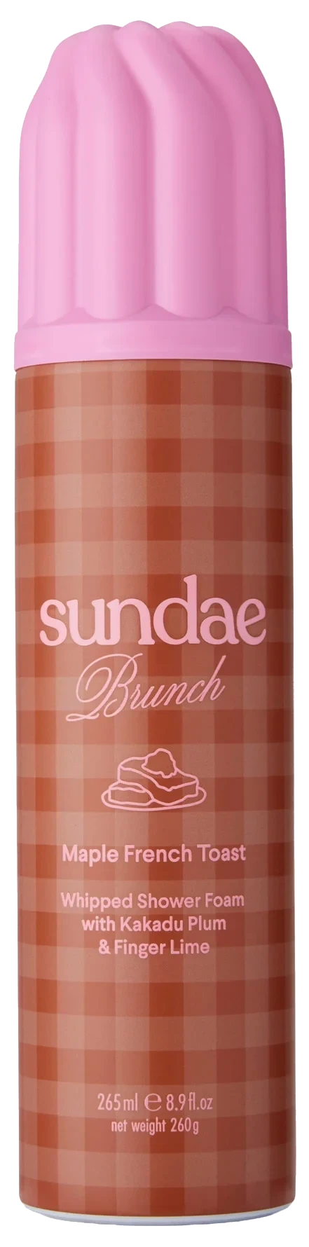 Sundae Body Maple French Toast Whipped Shower Foam 265 ml