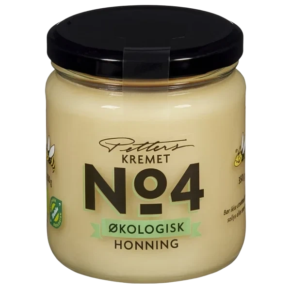 Honning No.4 Kremet Økologisk 350g