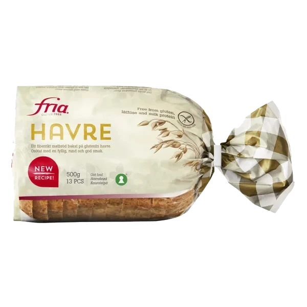 Fria Havrebrød Glutenfri 500g