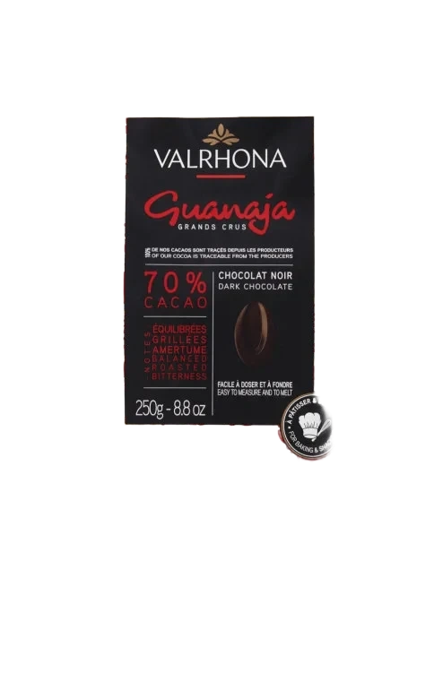 Mørk Sjokolade 70% Guanaja Hjemmebaking 250g Valrhona
