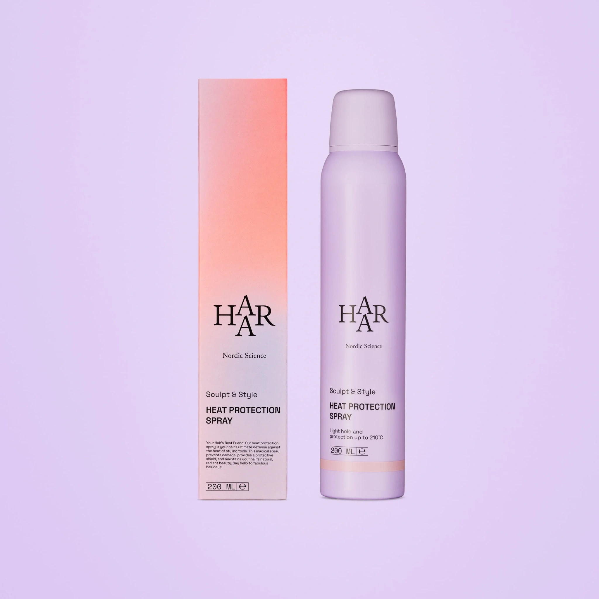 HAAR Sculpt & Style Heat Protection Spray, 200 ml