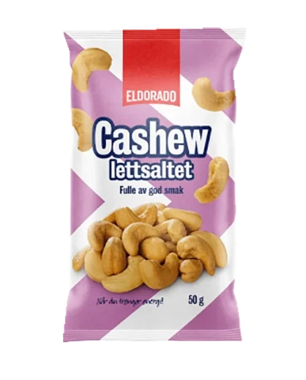 Cashew lettsaltet 50g Eldorado