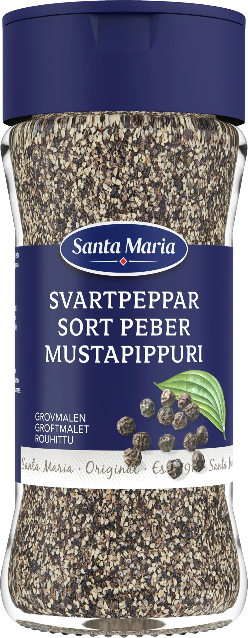 Svartpeppar Grovmalen