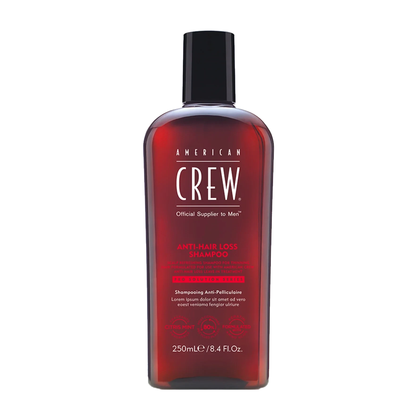 American Crew Hair&Body Anti-hairloss Shampoo Hair Shampoo 2 250 ml