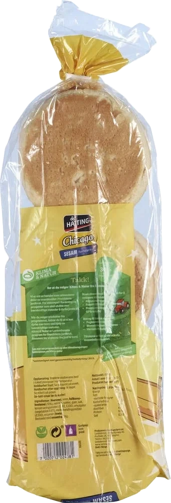 Chicago hamburgerbrød