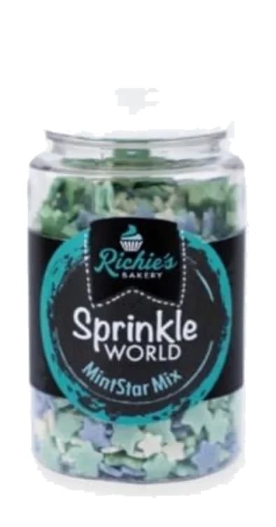 Strøssel Mint Star 60g Richie's Bakery
