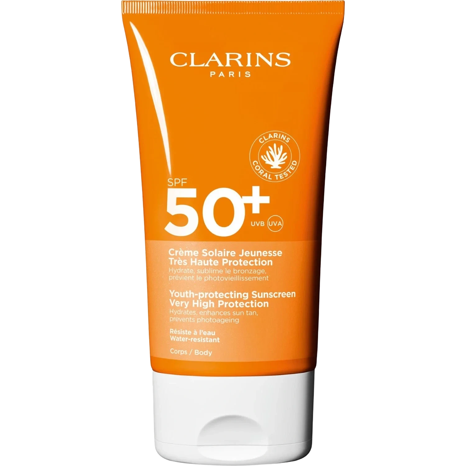 Clarins Youth-protecting Sunscreen Very High Protection SPF50+Body