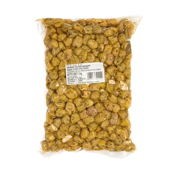 Bama Oliven S. Hvitløk Marinert 3kg