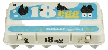 M/l-egg 18pk Frittgående Frittgående