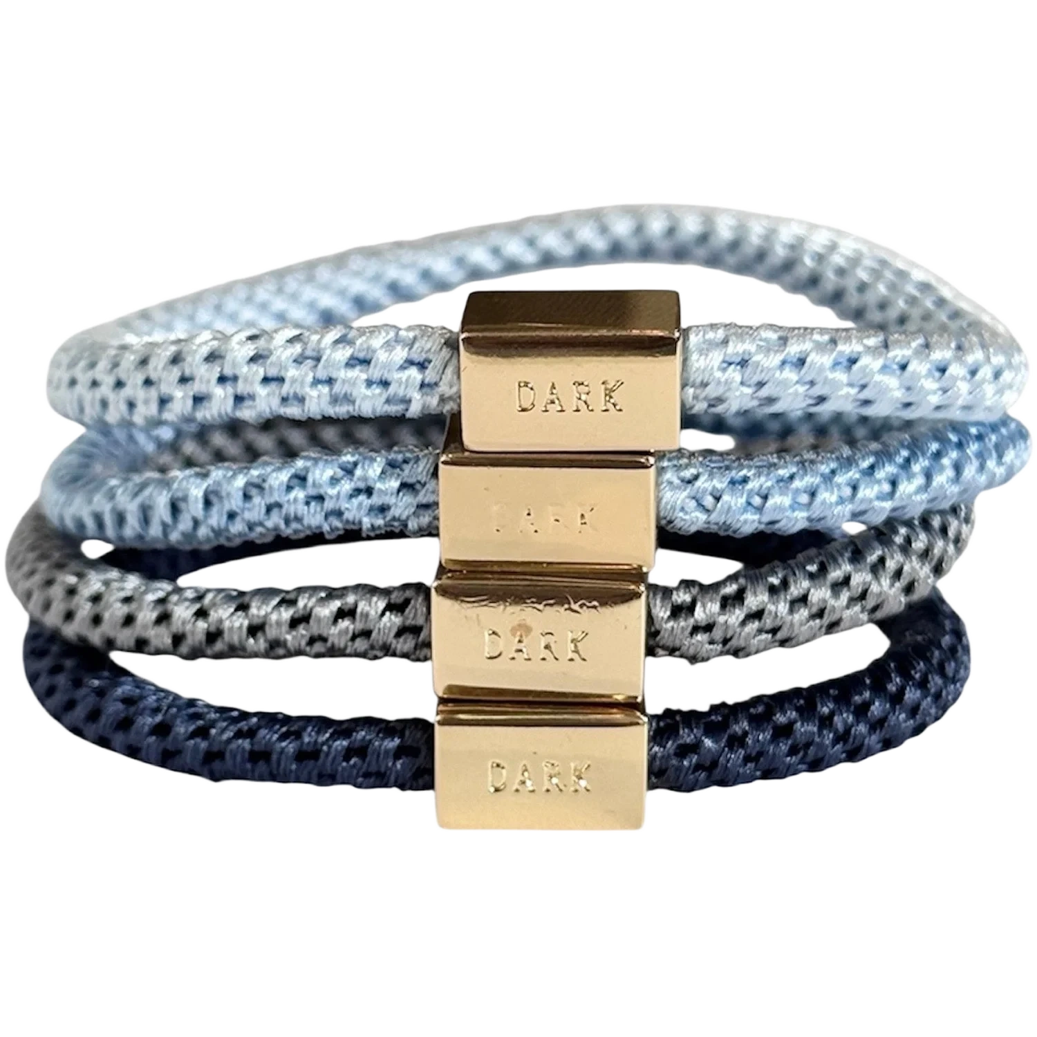 Dark Fat Hair Ties Thin Combo