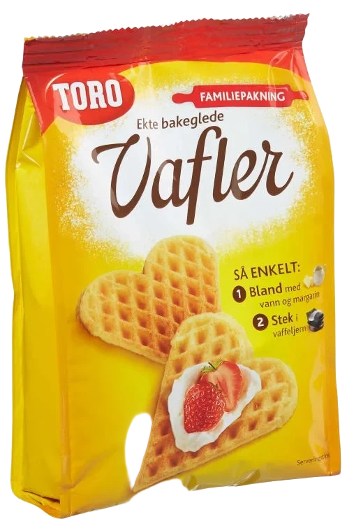 Vafler Mix Familie 591g Toro