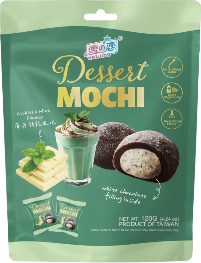 Yuki & Love Mochi Pistachio Chocolate 120g