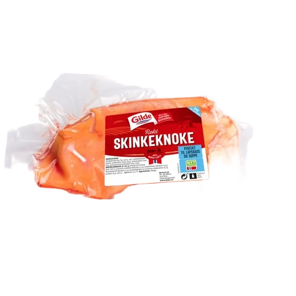 Svin Skinkeknoke Røkt Ca1,35kg Gilde