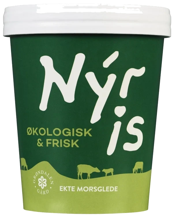 Nyr Is Økologisk 0,5l Grøndalen