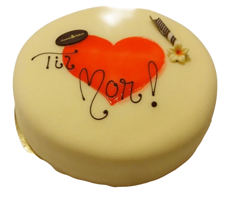 Morsdagskake 1,4kg Tromsø Bakeri