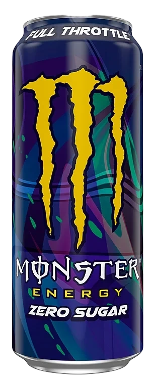 Monster Full Throttle Zero 0,5l boks