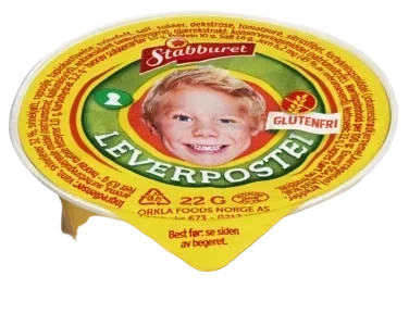 Leverpostei glutenfri 22g