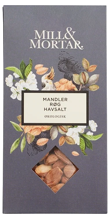 Mandler røkte m/havsalt  100g