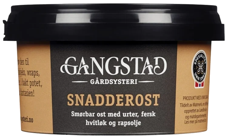Snadderost 170g Gangstad