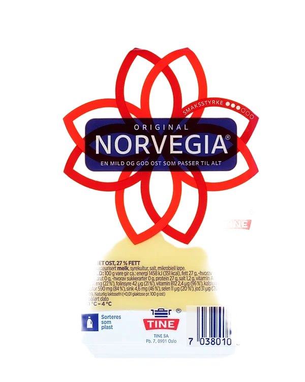 Norvegia 27% kuvert sk fri 100x2x15g