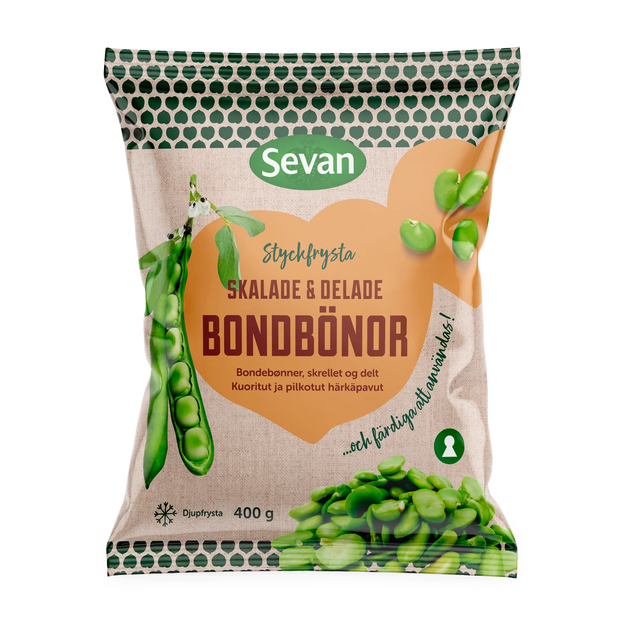 Bondbönor Skalade Halvor