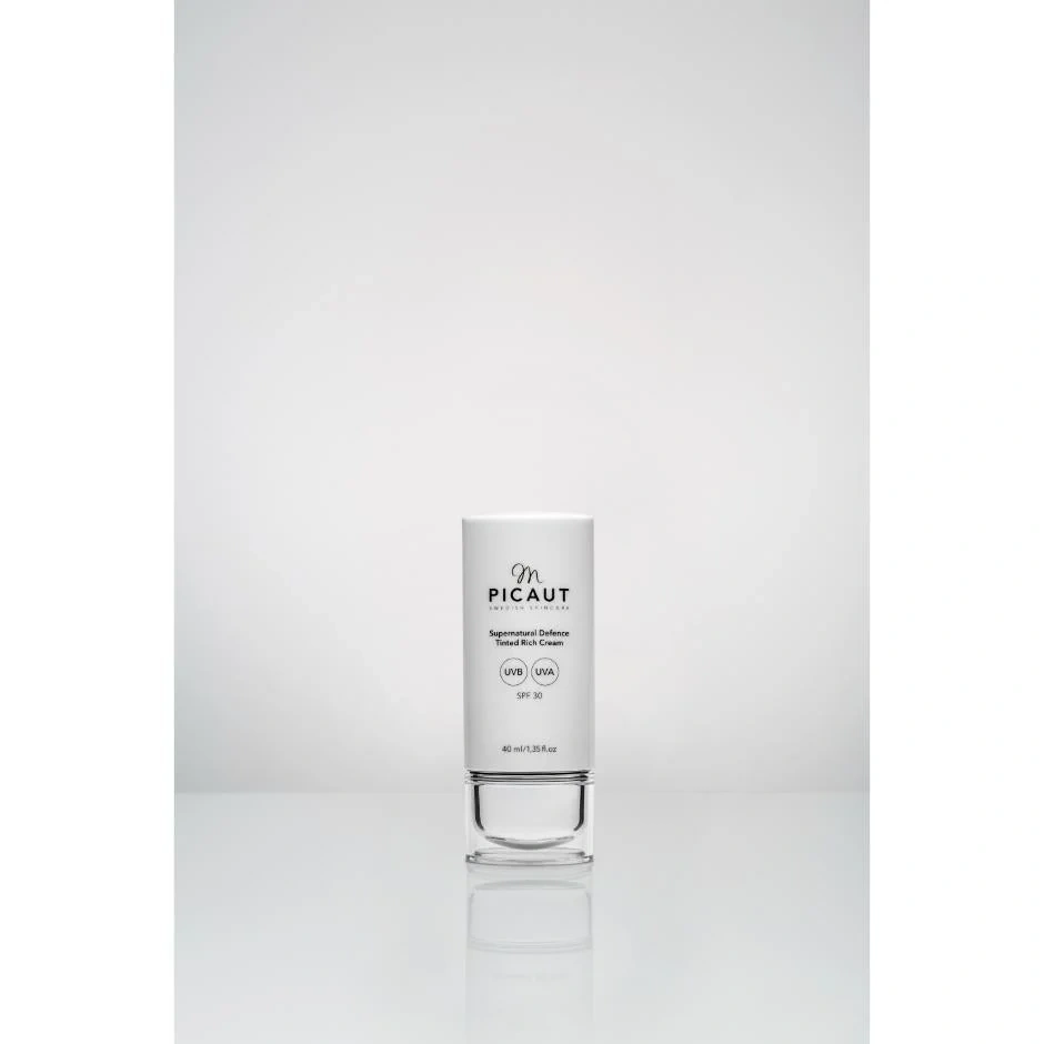 M Picaut Swedish Skincare Supernatural Defence Tinted Rich Cream