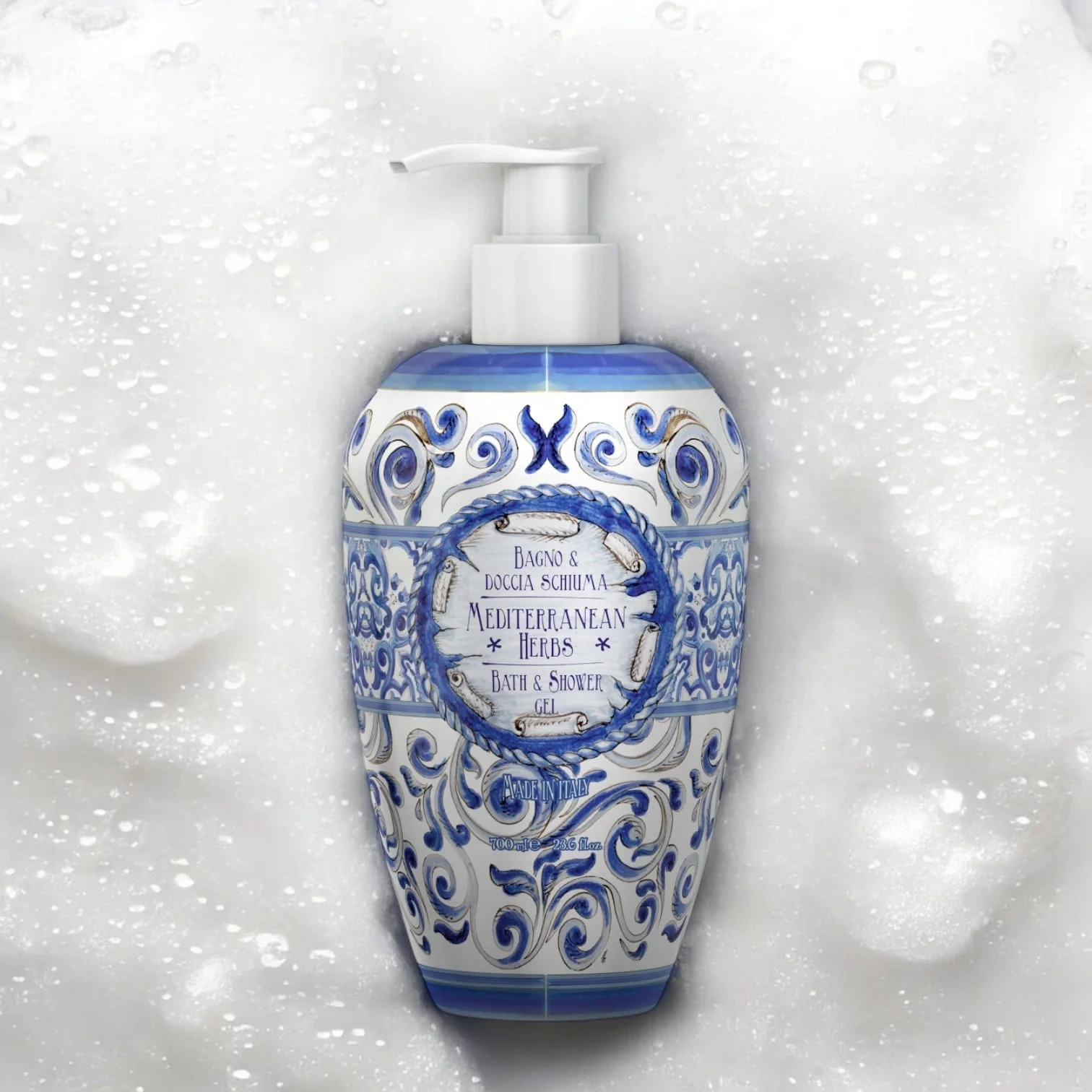 Rudy Profumi Bath & Shower Gel Mediterranean Herbs, 700 ml