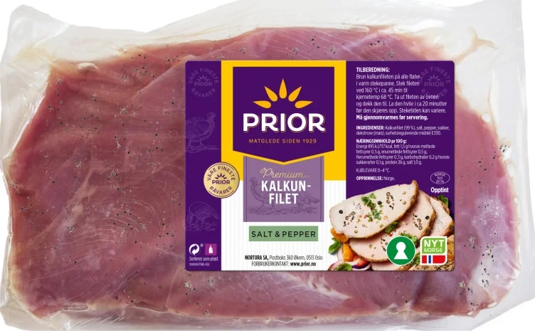Kalkunfilet Salt&Pepper 900g