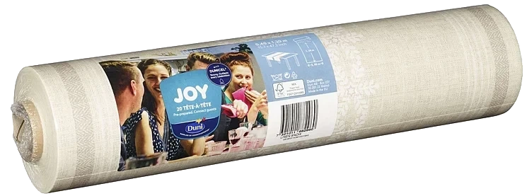 Tete a tete dunicel linen snow   1stk