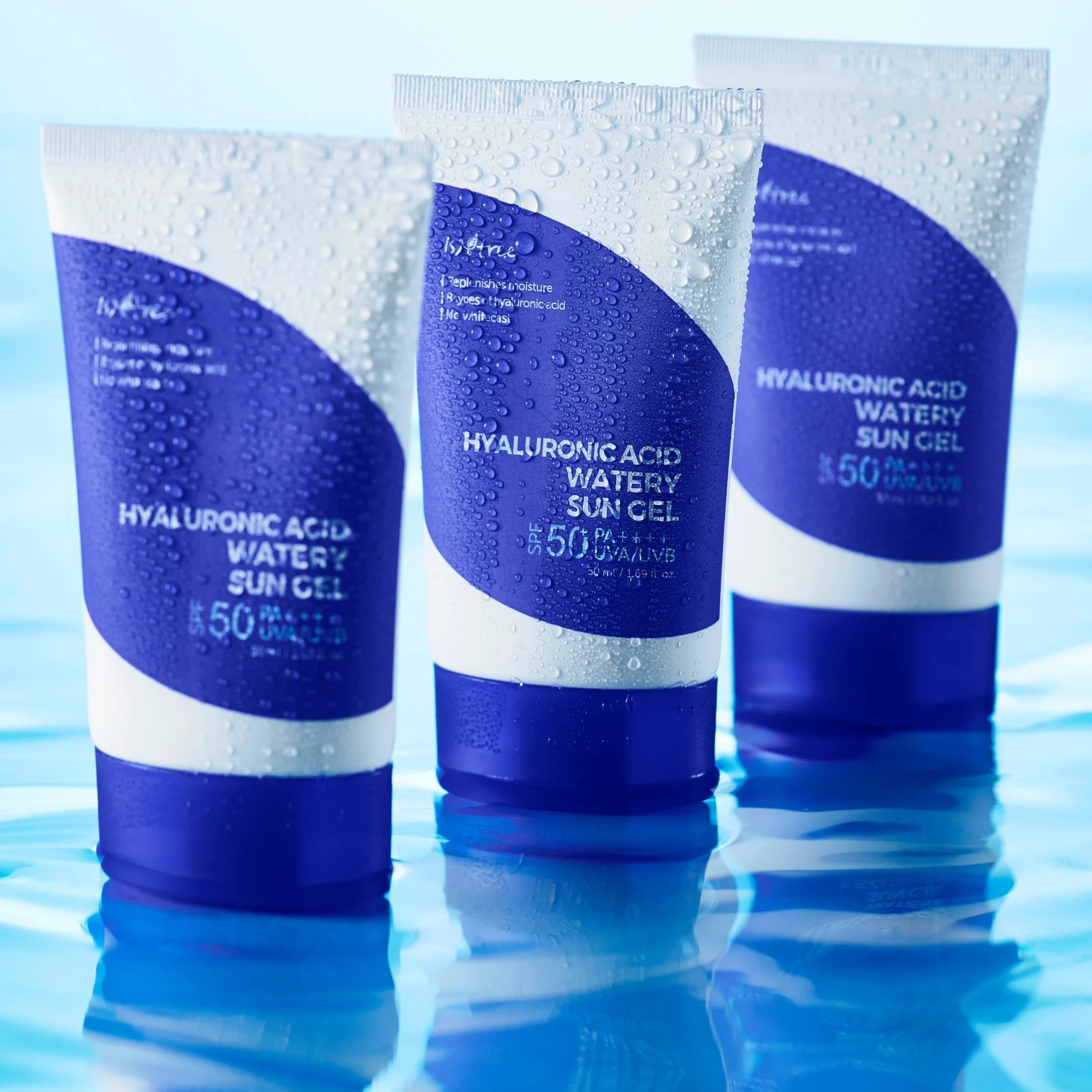 Isntree Hyaluronic Acid Watery Sun Gel SPF 50+ PA++++, 50 ml