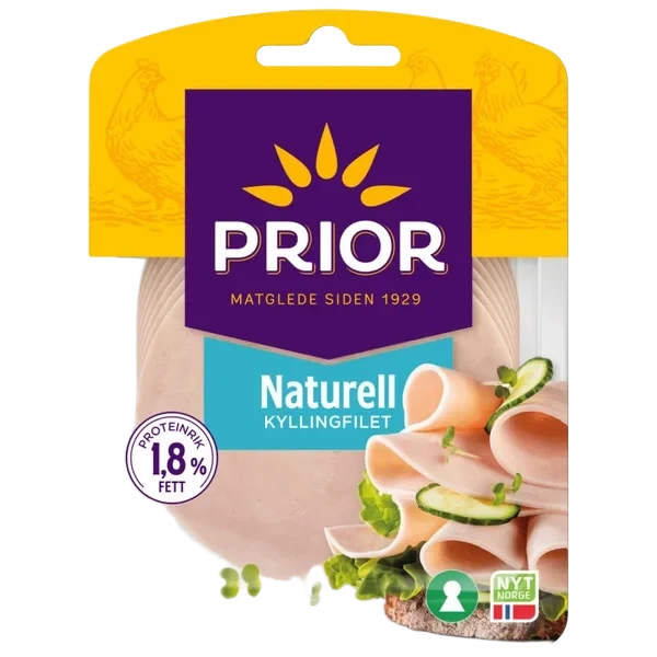Kyllingfilet Naturell 110g Prior
