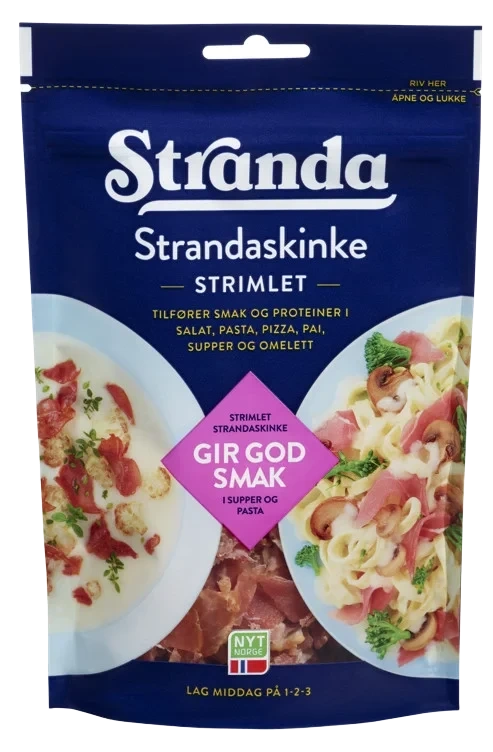 Strandaskinke Strimlet 100g Stranda