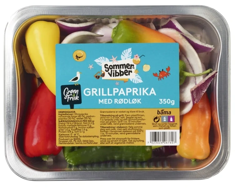 Sommervibber Grillpaprika