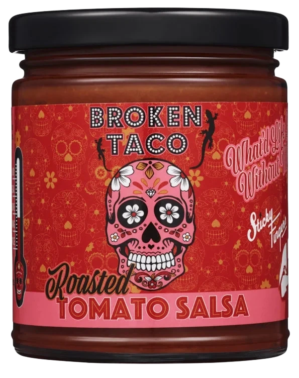 Tomato Salsa Roasted 250g Broken Taco