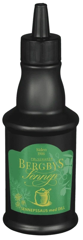 Bergbys Sennepssaus 250g