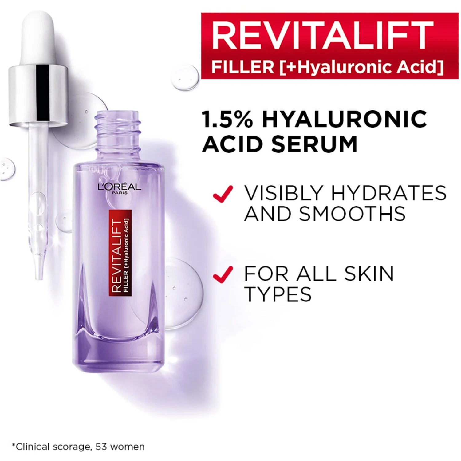 L'oreal Revitalift Filler Eye Serum 20ml