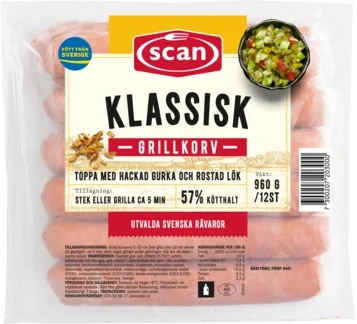 Klassisk Grillkorv