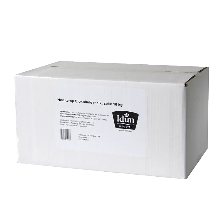 Non temp sjokolade lys/melk   10kg