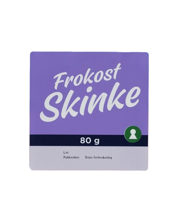 Frokostskinke 80g Folkets