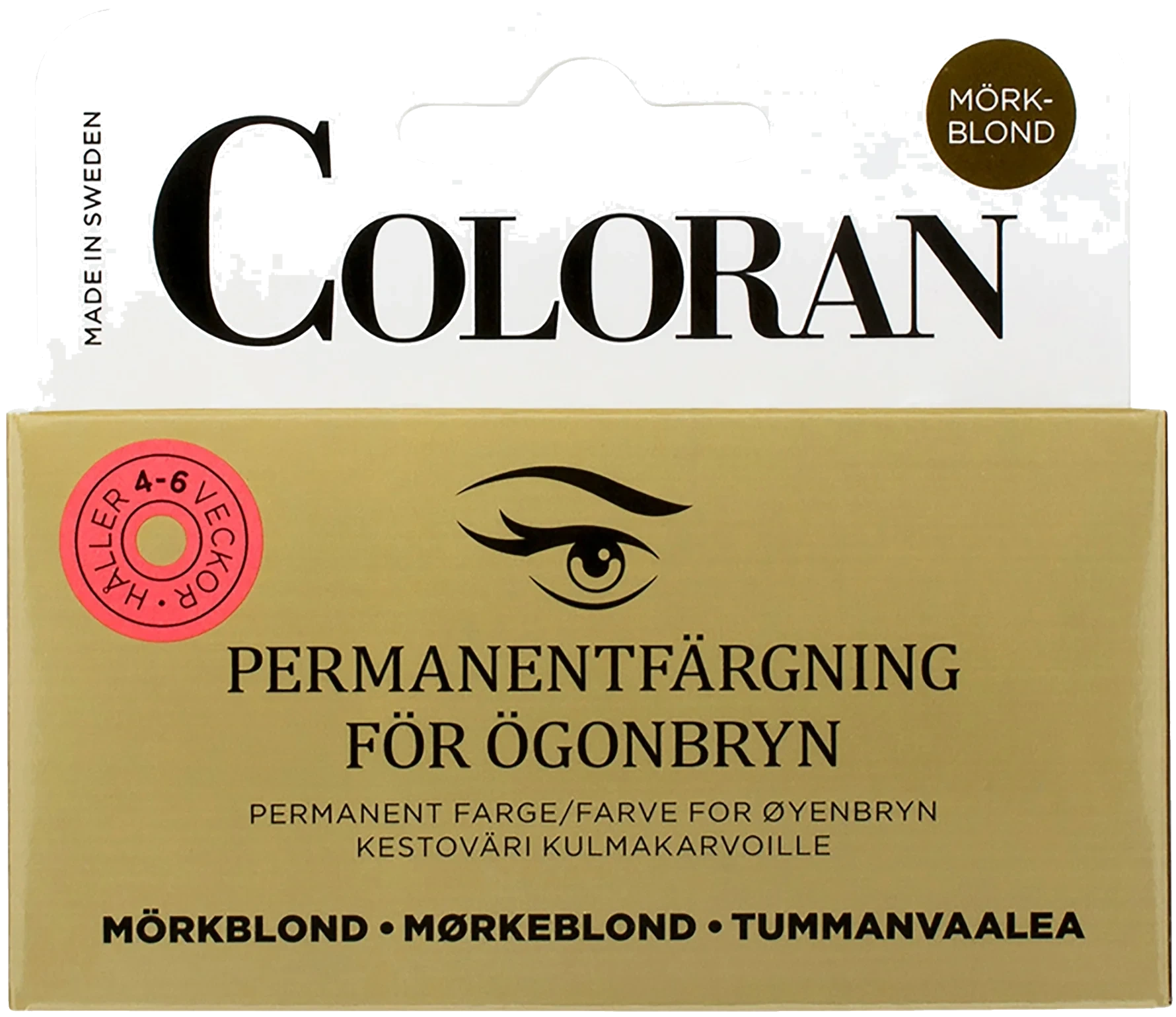 Coloran Permanent Eyebrow Color Dark Blonde
