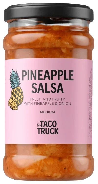 Pineapple Salsa Medium 215g El Taco Truck